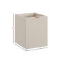Szafka 40x46x50 cm boczna wisząca beżowa DALIACASHMERE81401DK Comad Dalia Cashmere zdj.2