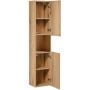 Szafka 30x25x140 cm boczna wisząca dąb NOVAOAKA80032DW8001A Comad Nova Oak zdj.4