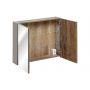 Szafka 80x17x65 cm z lustrem szara SANTAFETAUPE8480A2D Comad Santa Fe Taupe zdj.6