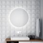 Lustro 70x70 cm okrągłe z oświetleniem 5905241006963 Dubiel Vitrum Senso zdj.3