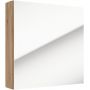 Szafka 60x15x60 cm z lustrem dąb 242E06009 Defra Salsa zdj.1