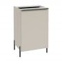 Szafka 50x45x70 cm boczna stojąca beżowa 304B05002 Defra Nino zdj.3