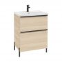 Szafka 60x45x70 cm podumywalkowa stojąca drewno 304D06001 Defra Nino zdj.1