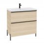 Szafka 80x45x70 cm podumywalkowa stojąca drewno 304D08001 Defra Nino zdj.1