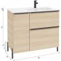 Szafka 90x45x70 cm podumywalkowa stojąca dąb 304D09002 Defra Nino zdj.2