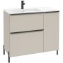 Szafka 90x45x70 cm podumywalkowa stojąca beżowa 304D09003 Defra Nino zdj.1