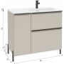 Szafka 90x45x70 cm podumywalkowa stojąca beżowa 304D09004 Defra Nino zdj.2