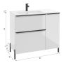 Szafka 90x45x70 cm podumywalkowa stojąca biała 304D09005 Defra Nino zdj.2