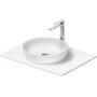 Umywalka z konsolą 68 cm białą 2680123200 Duravit Sivida zdj.1