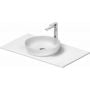 Umywalka z konsolą 88 cm białą 2680133200 Duravit Sivida zdj.1