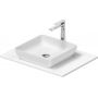 Umywalka z konsolą 68 cm białą 2680173200 Duravit Sivida zdj.1