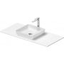 Umywalka z konsolą 108 cm białą 2680193200 Duravit Sivida zdj.1