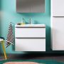 Umywalka 80x48 cm prostokątna meblowa biała 2367800000 Duravit D-Neo zdj.24