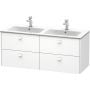 Szafka wisząca podumywalkowa 129x47.9 cm BR410601818 Duravit Brioso zdj.1