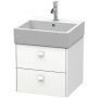 Szafka wisząca podumywalkowa 48.4x45.9 cm BR415201818 Duravit Brioso zdj.1