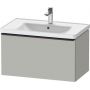 Szafka 78.4x45.2x44 cm podumywalkowa wisząca szara DE4255010070000  Duravit D-Neo zdj.1