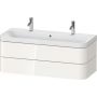 Umywalka z szafką 117.5 cm białą HP4379O22220000 Duravit Happy D.2 Plus zdj.1