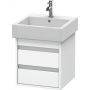 Szafka 45x44x48 cm podumywalkowa wisząca biała KT663501818 Duravit Ketho zdj.1