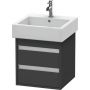 Szafka wisząca podumywalkowa 45x44 cm KT663504949 Duravit Ketho zdj.1