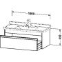 Szafka 100x45.5x41 cm podumywalkowa wisząca biała KT666502222 Duravit Ketho zdj.2