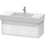 Szafka 100x45.5x41 cm podumywalkowa wisząca biała KT669102222 Duravit Ketho zdj.1