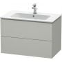 Szafka 82x48.1x55 cm podumywalkowa wisząca szara LC624100707 Duravit L-Cube zdj.1