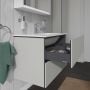 Szafka 82x48.1x55 cm podumywalkowa wisząca szara LC624100707 Duravit L-Cube zdj.6