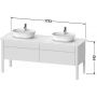 Szafka LU9567B3939 Duravit Luv zdj.2