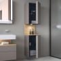 Szafka 40x36x176 cm boczna wisząca QA1346L30430010 Duravit Qatego zdj.4