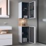 Szafka 40x36x176 cm boczna wisząca biała QA1346L55180000 Duravit Qatego zdj.6