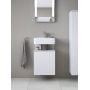 Szafka 44x35x64.5 cm podumywalkowa wisząca biała QA4076L18180000 Duravit Qatego zdj.4