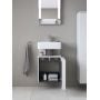 Szafka 44x35x64.5 cm podumywalkowa wisząca biała QA4076L18180000 Duravit Qatego zdj.5