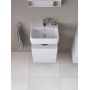 Szafka 44x35x64.5 cm podumywalkowa wisząca biała QA4076L22220000 Duravit Qatego zdj.6