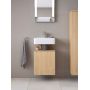 Szafka 44x35x64.5 cm podumywalkowa wisząca dab QA4076L30300000 Duravit Qatego zdj.2