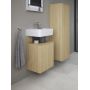 Szafka 44x35x64.5 cm podumywalkowa wisząca dab QA4076L30300000 Duravit Qatego zdj.4