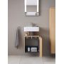 Szafka 44x35x64.5 cm podumywalkowa wisząca dab QA4076L30300000 Duravit Qatego zdj.5