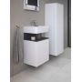 Szafka 44x35x64.5 cm podumywalkowa wisząca biała QA4076L49180000 Duravit Qatego zdj.4