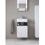 Szafka 44x35x64.5 cm podumywalkowa wisząca biała QA4076L49180000 Duravit Qatego zdj.5