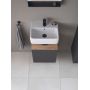 Szafka 44x35x64.5 cm podumywalkowa wisząca grafitowa QA4076L55490000 Duravit Qatego zdj.6