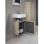 Szafka 44x35x64.5 cm podumywalkowa wisząca dab QA4076L55550000 Duravit Qatego zdj.7