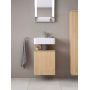 Szafka 44x35x64.5 cm podumywalkowa wisząca dab QA4076R30300000 Duravit Qatego zdj.3