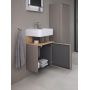 Szafka 44x35x64.5 cm podumywalkowa wisząca QA4076R30430000 Duravit Qatego zdj.4