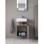 Szafka 44x35x64.5 cm podumywalkowa wisząca QA4076R30430000 Duravit Qatego zdj.7