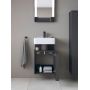 Szafka 44x35x64.5 cm podumywalkowa wisząca grafit QA4076R49490000 Duravit Qatego zdj.6