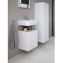 Szafka 44x35x64.5 cm podumywalkowa wisząca biały QA4076R55180000 Duravit Qatego zdj.3