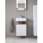 Szafka 44x35x64.5 cm podumywalkowa wisząca biały QA4076R55180000 Duravit Qatego zdj.6