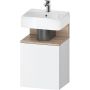 Szafka 44x35x64.5 cm podumywalkowa wisząca biała QA4076L55180000 Duravit Qatego zdj.5