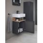 Szafka 44x35x64.5 cm podumywalkowa wisząca grafit QA4076R55490000 Duravit Qatego zdj.4