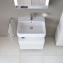 Szafka 59x47x59 cm podumywalkowa wisząca biały QA4393022220010 Duravit Qatego zdj.6