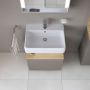 Szafka 59x47x59 cm podumywalkowa wisząca dąb QA4393030430010 Duravit Qatego zdj.6